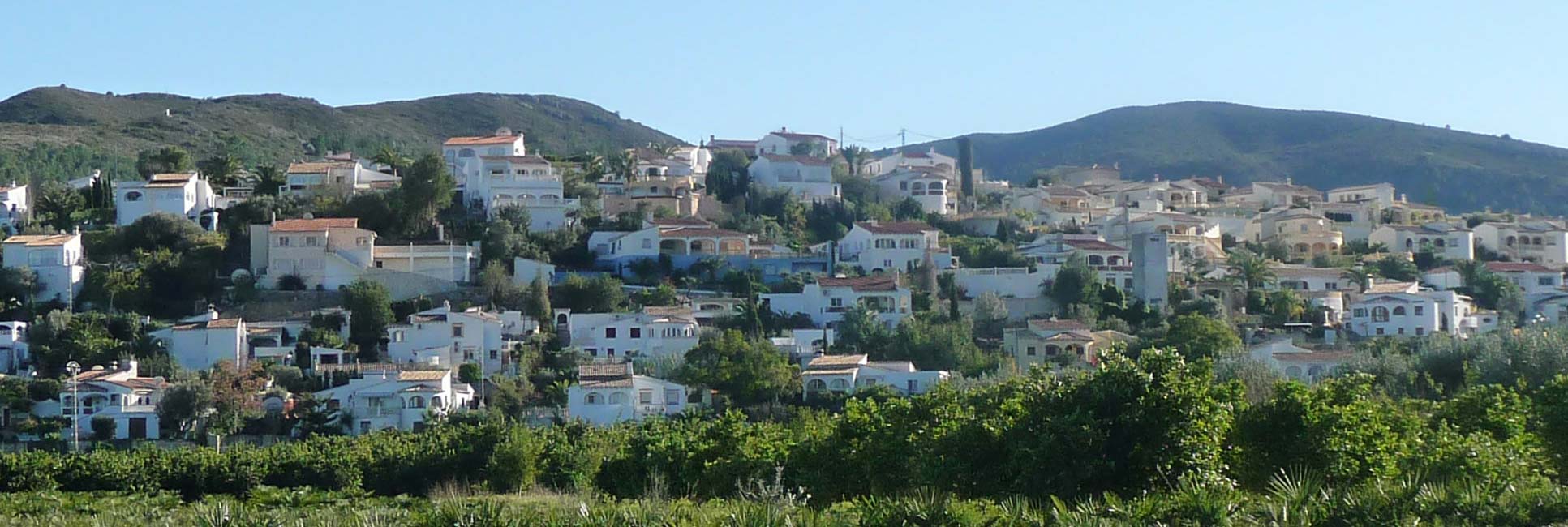 El Capso urbanisation Orba Spain